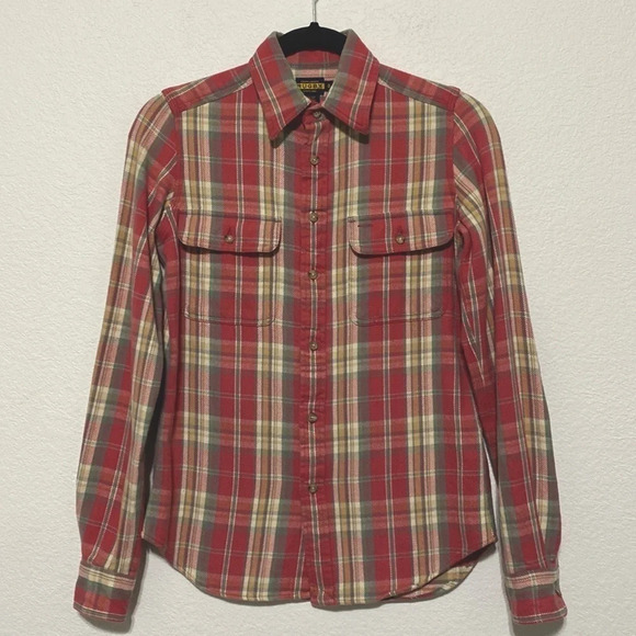 Ralph Lauren Rugby Flannel Shirt - Picture 1 of 9